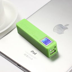 LCD屏顯電量小香水款移動電源 便攜與智能的完美融合
